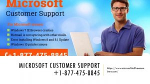 Microsoft technical support number +1-877-475-8845