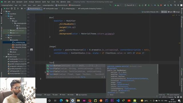 Collapsing Toolbar in Jetpack Compose | Vision Android | Android | kotlin смотреть онлайн