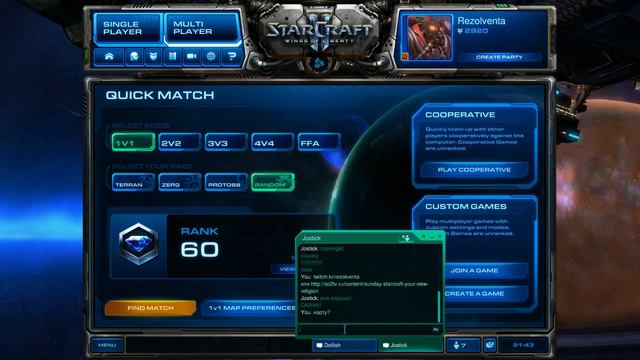 Sunday StarCraft: Season 2 Episode 2 (13) - Delilah(Z) vs. JoStick (T) смотреть онлайн