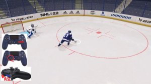 NHL22 Как сделать Пас из-за спиныPASS FROM BEHIND #NHL #NHL22