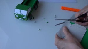 Грузовик из картона   -   "Камаз"