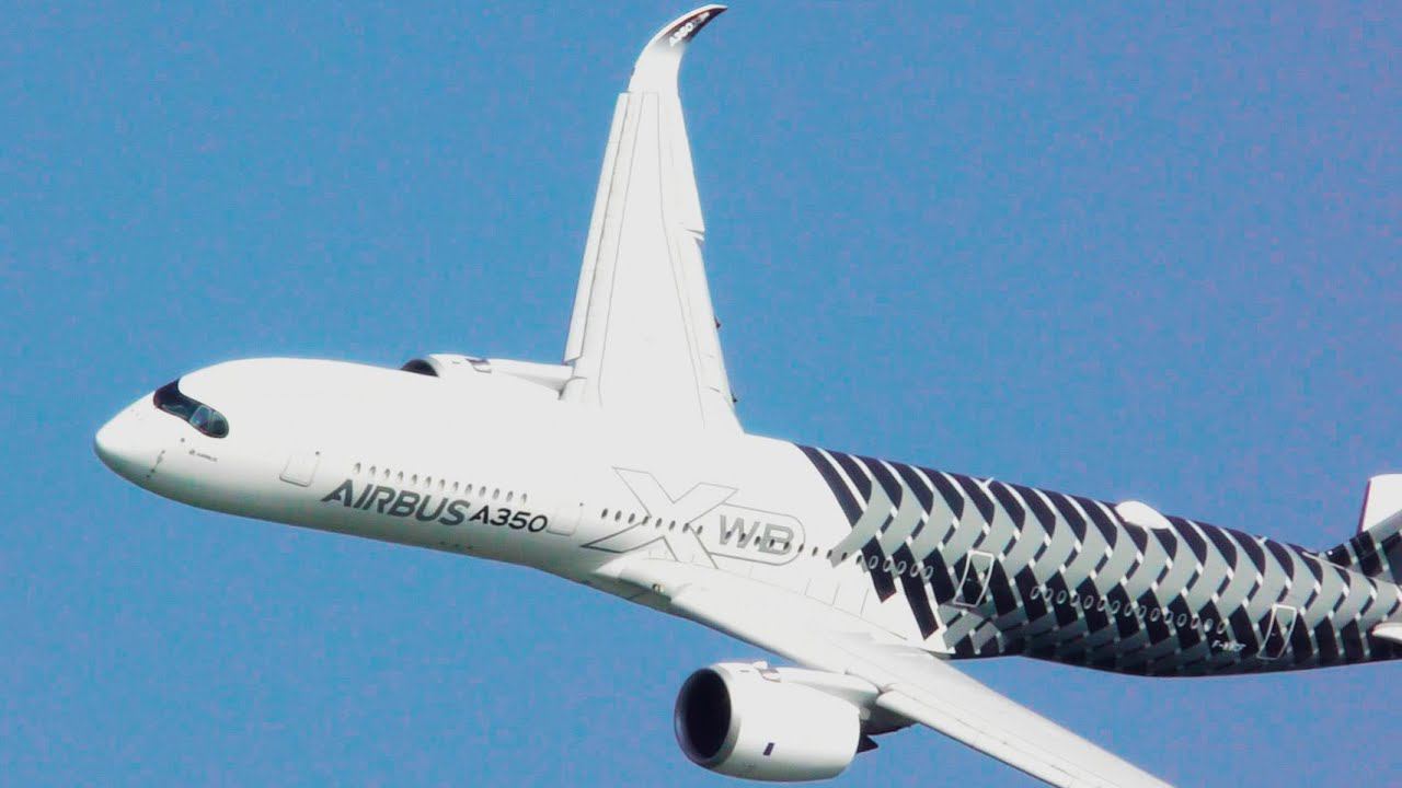 Пилотаж на Airbus A350 AIRBUS INDUSTRIE  F-WWCF