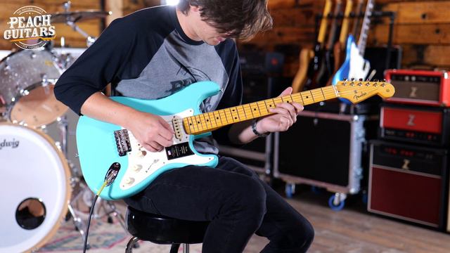 No Talking...Just Tones | Fender American Vintage II 1957 Stratocaster | Maple - Sea Foam Green смотреть онлайн