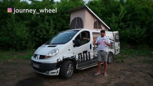 Лучший миниавтодом с подъёмной крышей!!! 100% HANDMADE)