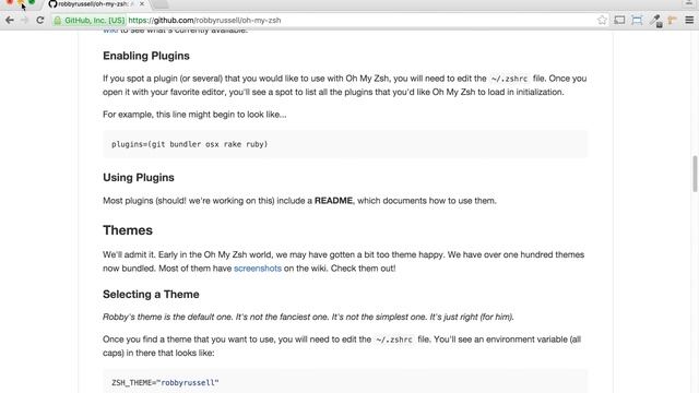 Instalar un tema en la terminal con Oh my Zsh! смотреть онлайн