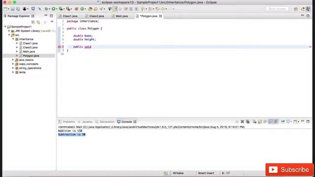 Class Inheritance in java || java inheritance with Best Example || Inheritance in java