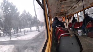Орёл, Трамвай, маршрут 4, TatraT3SU №034
