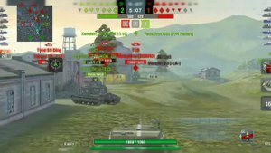 ИСУ-122С - ОБЗОР ТАНКА Wot Blitz