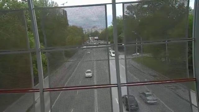 МЦК - станция Хорошёво прямо над проезжей частью  | Московский метрополитен