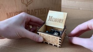 Музыкальная шкатулка "Память" мюзикл Кошки Memory music box musical "Cats"