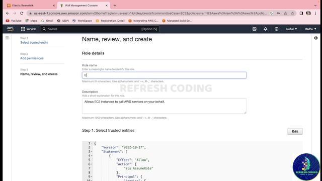 IAMInstanceProfileRole for ElasticBeanstack | WORKING With awselasticbeanstackserviceRole смотреть онлайн
