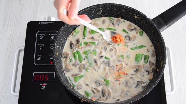 Постная (ВЕГАНСКАЯ) ПАСТА с грибами и фасолью ☆ #ПП смотреть онлайн