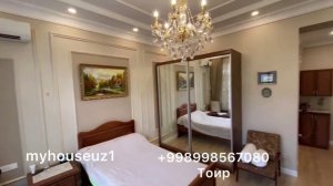 Новый Евро Дом Узбекский 6 соток 6 комната цена 800000$ Ташкент Юнусабад Бадамзар