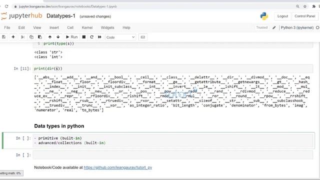 Data Types in Python | Python for Data Science | Tutort Academy
