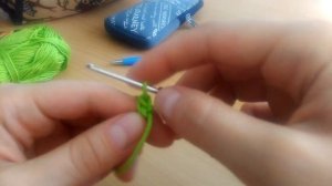 Начало вязания крючком. Кольцо амигуруми.  Как начать вязание крючком по кругу.