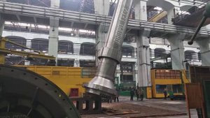 Кантовка детали 65 тонн,краном грузоподъёмностью 200 тонн
