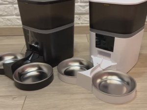 Обзор на автоматическую кормушку с видеокамерой для кошек и собак