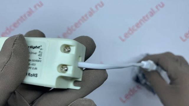 Светодиодный светильник Arligtht LTD-105WH-FROST-9W Арт.021492