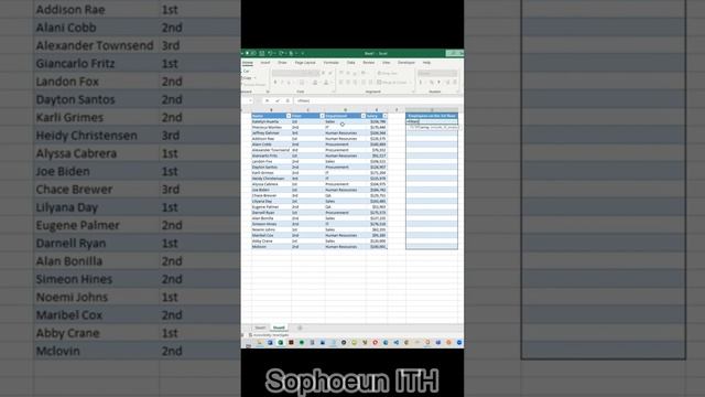 How to use the FILTER function in excel?? #excel #googlesheets #spreadsheets