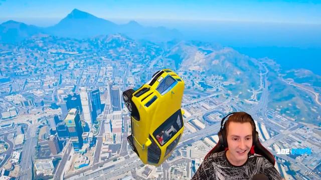 Я УЛЕТЕЛ В КОСМОС! СПУСК БЕЗ ТОРМОЗОВ НА ЧИТЕРСКОЙ ТАЧКЕ в ГТА 5 ОНЛАЙН (GTA 5 ONLINE) смотреть онлайн