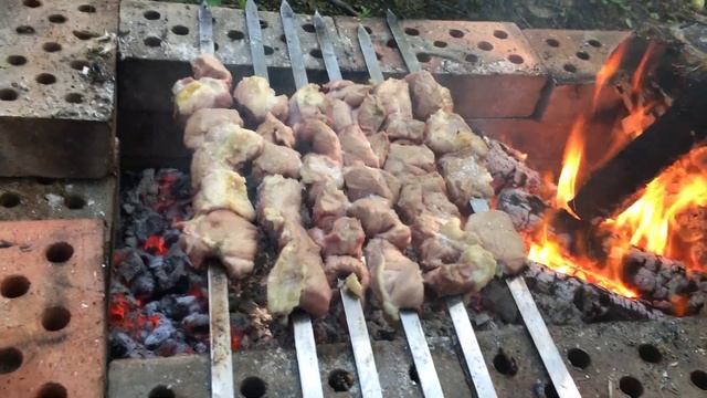 ГОТОВИМ БАРАНА В ЛЕСУ.COOKING A RAM IN THE FOREST