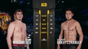 Муслим Магомедов vs. Асылжан Бакытжанулы | Muslim Magomedov vs. Asylzhan Bakhytzhanuly | ACB 86