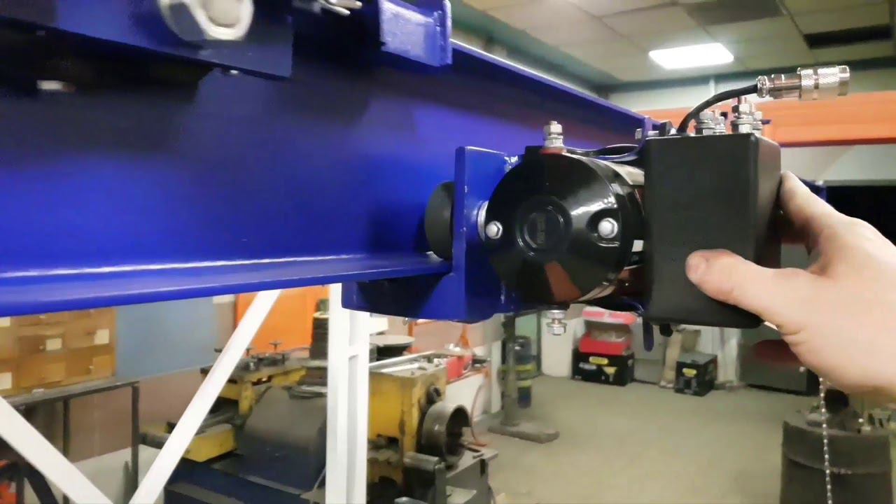 Премиум кран-балка ЛЮКС исполнение, испытание смотреть онлайн