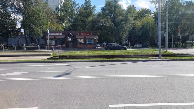 Поездка на электробусе КАМАЗ-6282 №490134, НО 222 77 (2023 г.в ), маршрут №959.