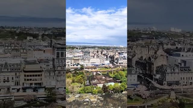 #shorts Edinburgh City view from the Edinburgh castle