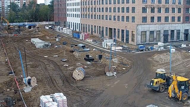 ПИК Кольская 8 ( камера 1 ) таймлапс с 17-09-2022 по 23-09-2022 смотреть онлайн