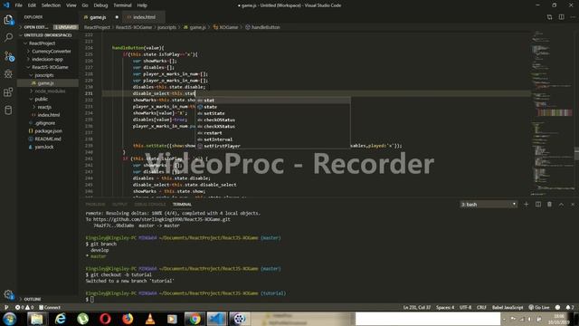 #ReactJS #TicTacToe #XOGame #ChoseWhoPlaysFirst смотреть онлайн