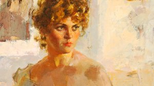 Борис Иогансон. Женский портрет. 1951-1952