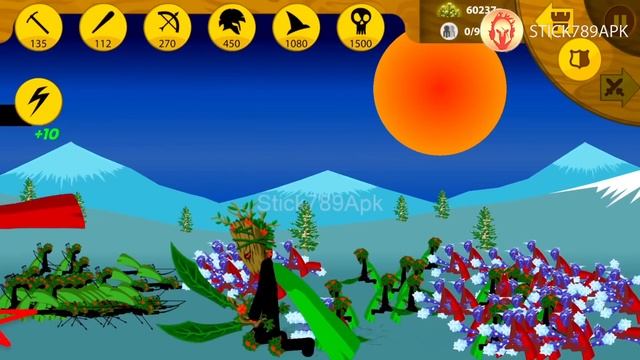 FINAL BOSS LEAF X9999 XIPHOS, HERO LEAF VS FINAL BOSS ICE GIANT | Stick War Legacy Mod | Stick789Ap смотреть онлайн