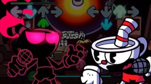 Reactor V2 But Nightmare Cuphead And Cuphead Sing It (FNF/COVER) +FLP