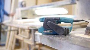 Шлифмашина ленточная MAKITA 9910 Видеоотзыв (обзор) Артёма