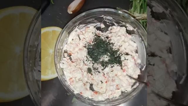 Фаршированные кальмары на закуску!))