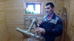 Турник из пластиковых труб