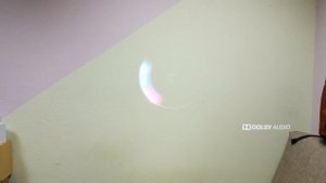 Как показывает лазерный проектор Xiaomi mi Laser при свете ламп