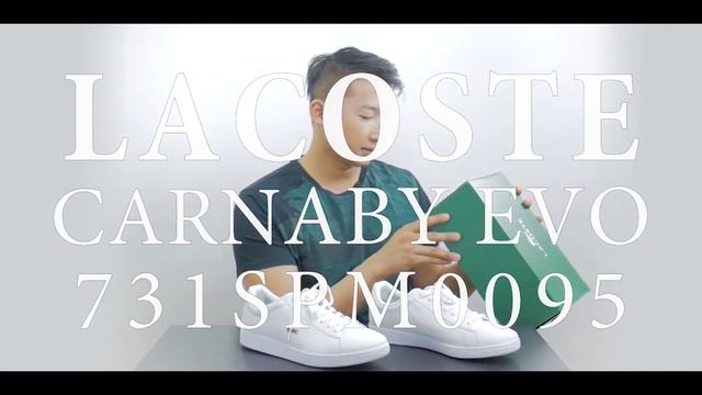 Распаковка кроссовок LACOSTE Carnaby Evo смотреть онлайн