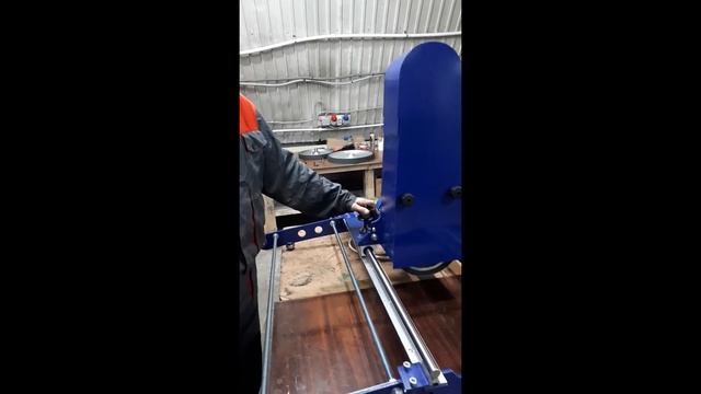 Ленточный шлифовальный станок компании Владтехрол смотреть онлайн