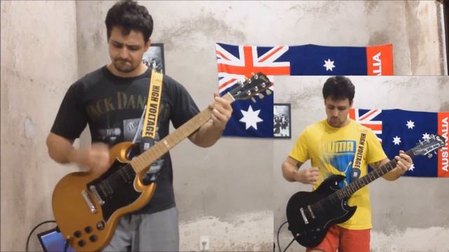 You Shook me all night long guitar Cover - ACDC смотреть онлайн