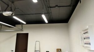 покраска потолка в гараже