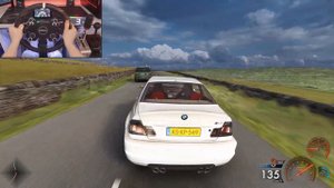 BMW M3 E46 Street Racing on Tight UK Roads! - Assetto Corsa | Moza R9