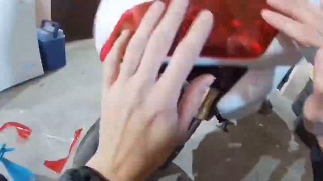 ОКЛЕЙКА ОПТИКИ ЦВЕТНОЙ ПЛЕНКОЙ/HONDA CBR 600 RR смотреть онлайн