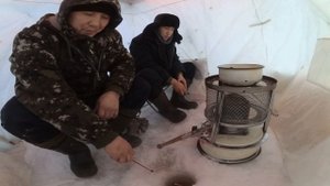 Зимняя рыбалка в Якутии! Сезон 2022г. открыт! Январские морозы в минус 58градусов! 04.01.22