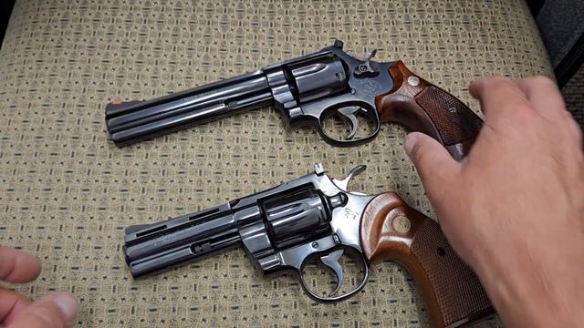 Colt Python vs. Smith & Wesson 586
