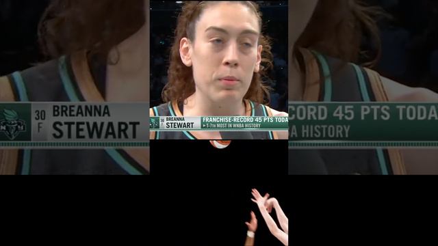 Breanna Stewart Drops 45 | WNBA Basketball