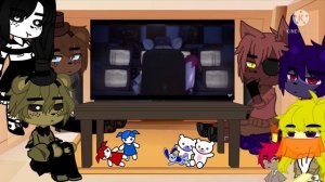 fnaf 1 react to sister location songs // last fnaf video // + puppet // TvT