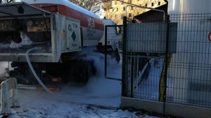 Жидкий Кислород, ЗАПРАВКА ЦИСТЕРНЫ!