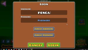 Как создать аккаунт в Geometry dash